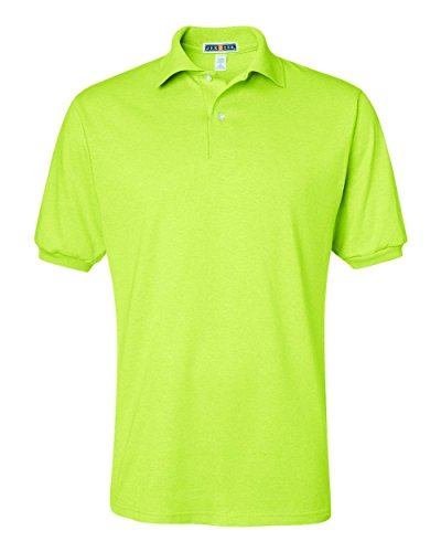 Jerzees Men's 2 Button Placket Welt Knit Collar Polo Shirt